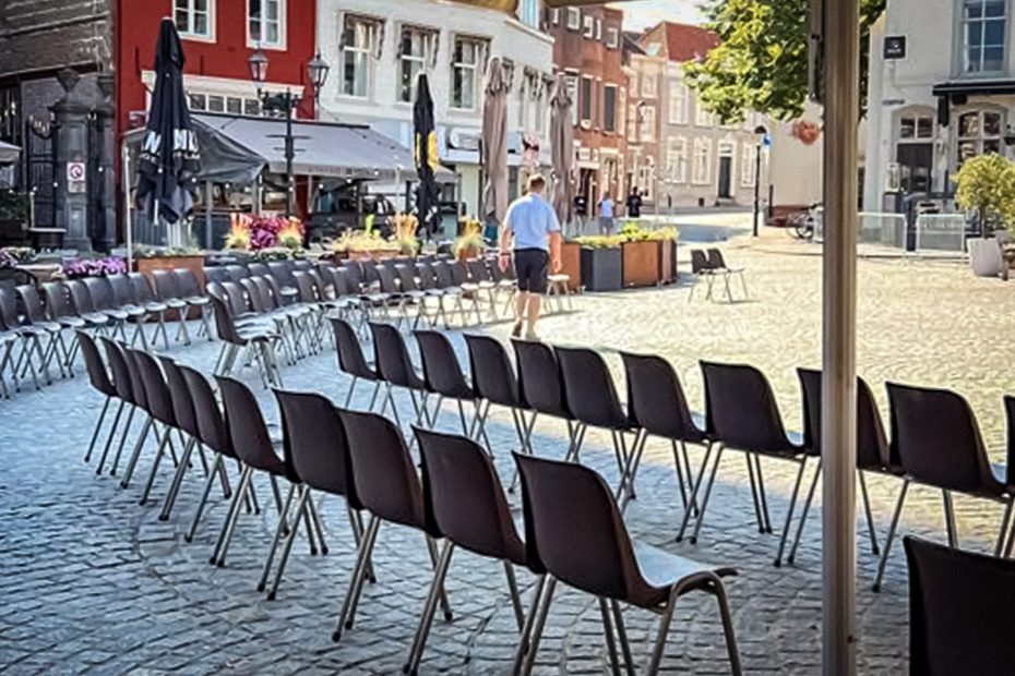 Ook dit jaar geen stoelreserveringen nodig